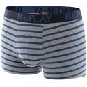 REPLAY Boxer Homme Coton RAYEJACQUARD Gris Bleu
