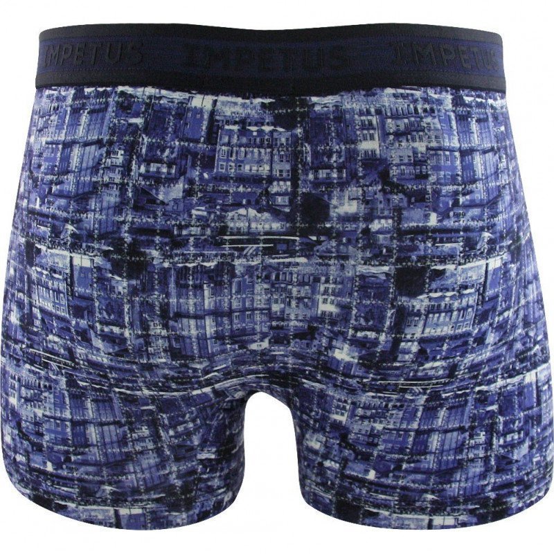 IMPETUS Boxer Homme Modal FOZ Bleu