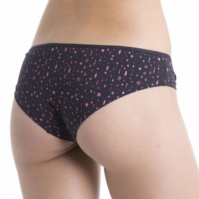 Shorty Femme ASS4 Noir et Rose