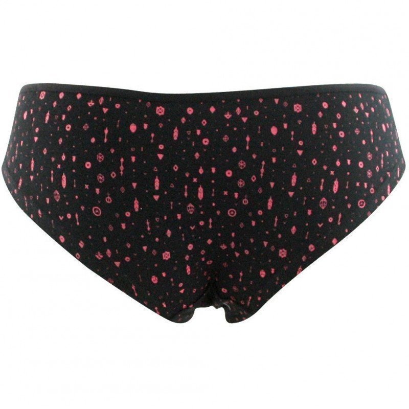 Shorty Femme ASS4 Noir et Rose