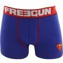 FREEGUN Boxer Homme Coton SU1 Bleu Rouge DC COMICS