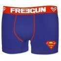 FREEGUN Boxer Homme Coton SU1 Bleu Rouge DC COMICS