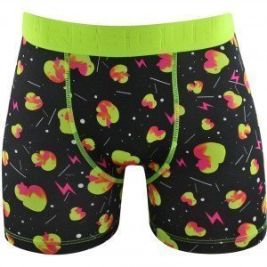 FREEGUN Boxer Homme Microfibre CAN Noir Jaune PREMIUM