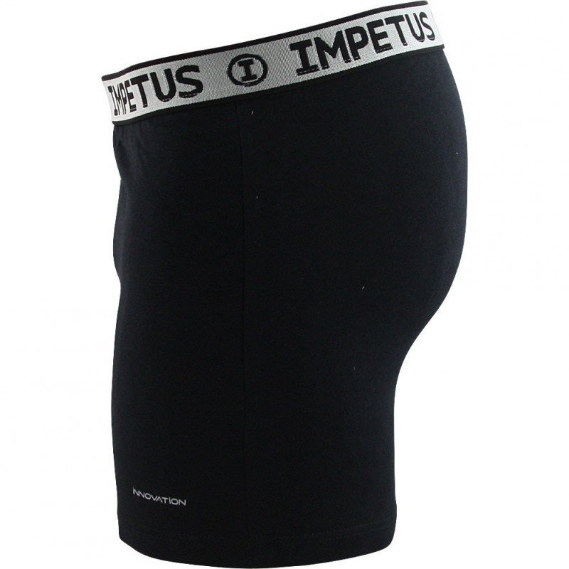 IMPETUS Boxer Homme Coton Viscose INNOVATION Noir