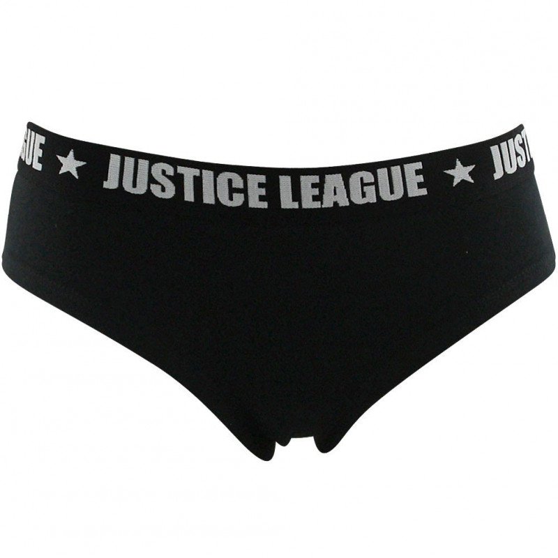 DC COMICS Shorty Fille BCASS3 Noir JUSTICE LEAGUE