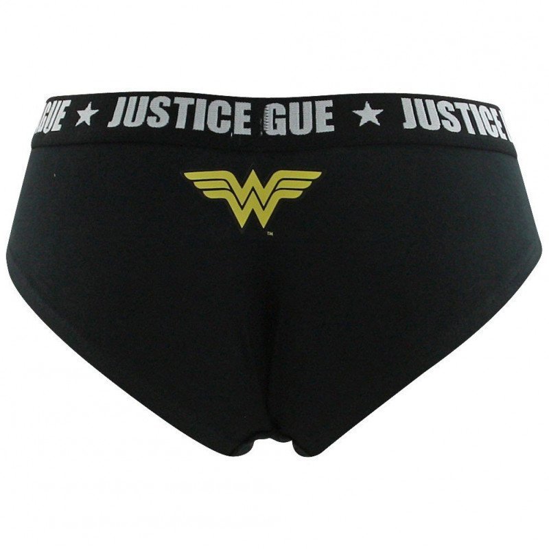 DC COMICS Shorty Fille BCASS3 Noir JUSTICE LEAGUE