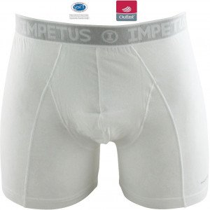 IMPETUS Boxer Homme Coton Viscose INNOVATION Blanc