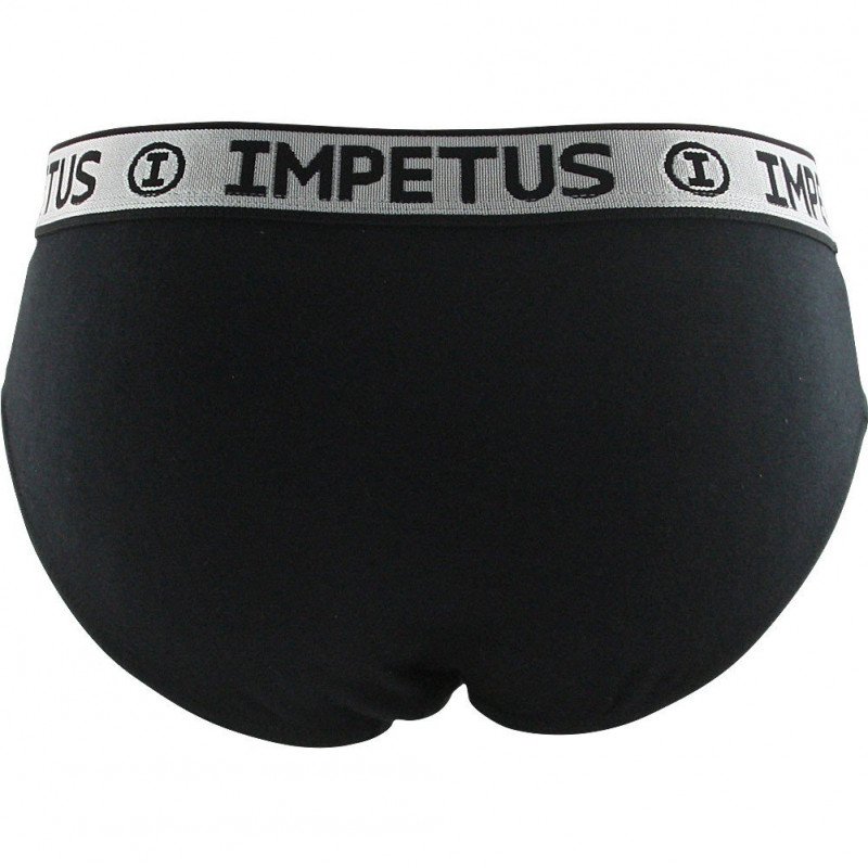 IMPETUS Slip Homme Coton Viscose INNOVATION Noir