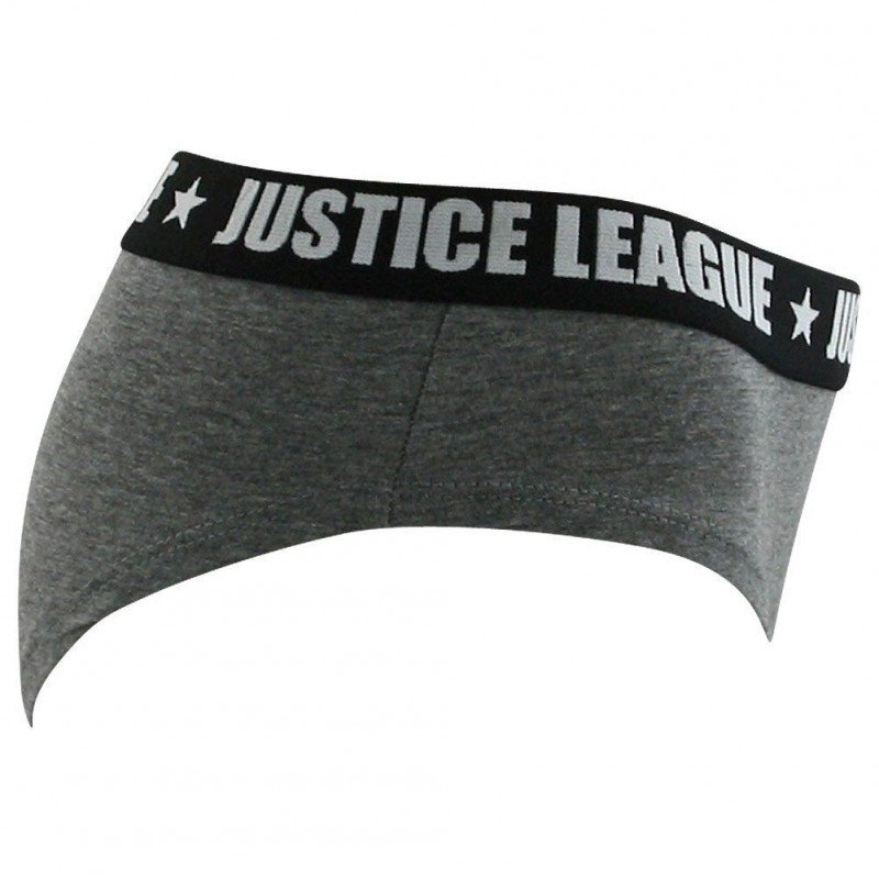 DC COMICS Shorty Fille BCASS3 Gris JUSTICE LEAGUE