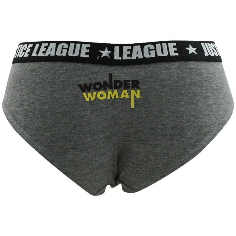 Shorty Fille BCASS3 Gris et Jaune