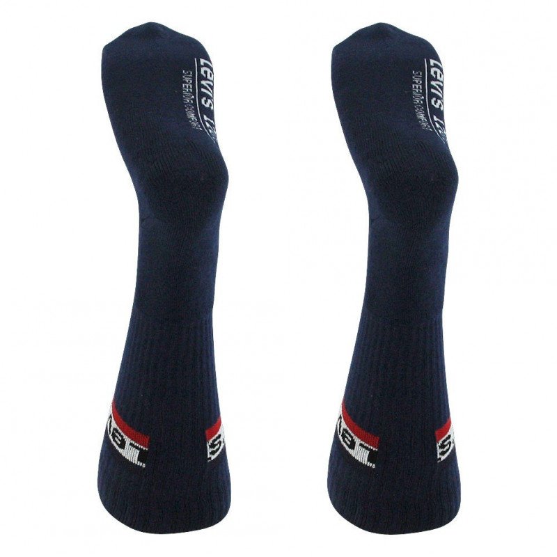 LOT DE 2 Chaussettes Chaussettes Homme OLYMP Bleu et Marine