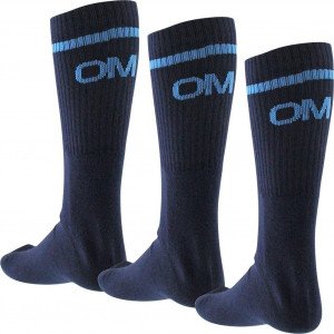 PUMA 3 paires Chaussettes DUO SPORT Marine OLYMPIQUE DE MARSEILLE