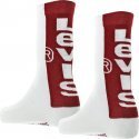 LOT DE 2 Chaussettes Chaussettes Homme TAB Blanc et Rouge