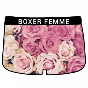 HERITAGE Boxer femme PERSONNALISABLE Fabriqué en France