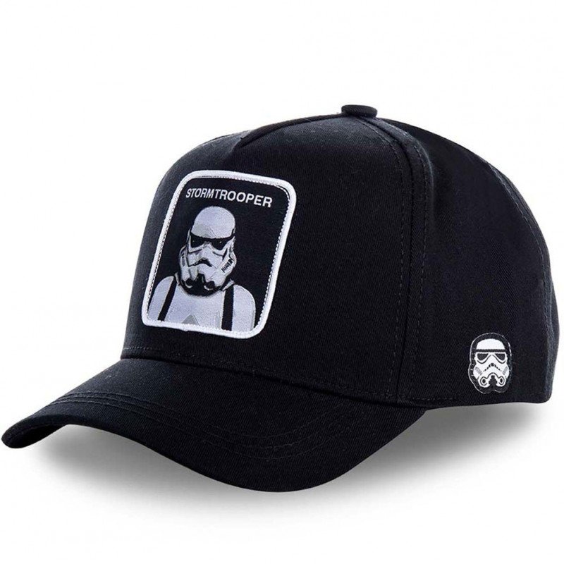 STARWARS Casquette Homme Coton STTBB Noir Blanc CAPSLAB