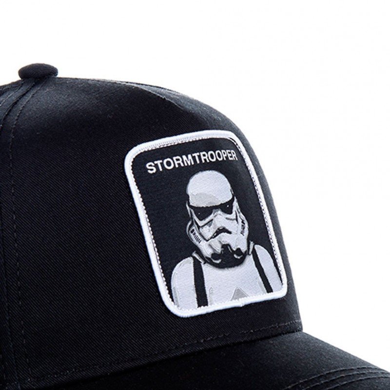 STARWARS Casquette Homme Coton STTBB Noir Blanc CAPSLAB