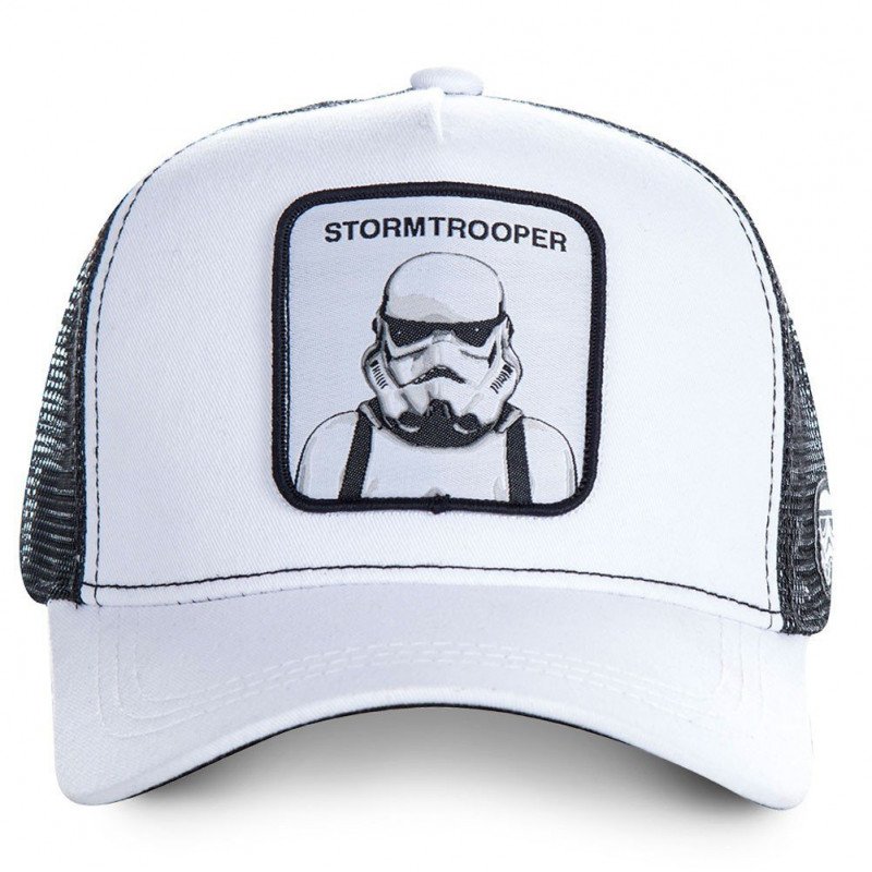 STARWARS Casquette Homme Microcoton STTWA Blanc Noir CAPSLAB