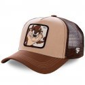 LOONEY TUNES Casquette Homme Microcoton TAZ2 Marron Beige CAPSLAB