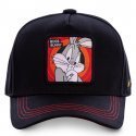 LOONEY TUNES Casquette Homme Coton BUG2 Noir Rouge CAPSLAB