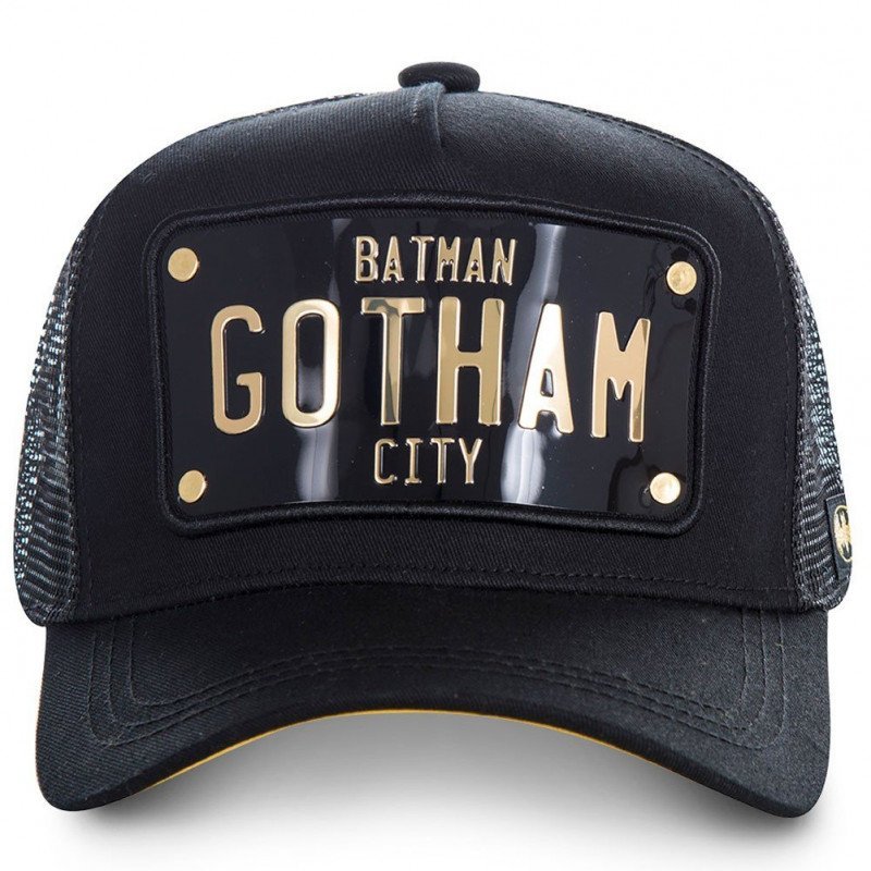 Casquette Homme BATP1 Noir et Or