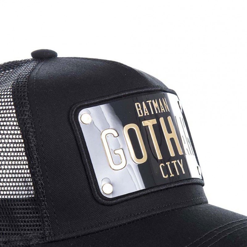Casquette Homme BATP1 Noir et Or