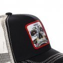 Casquette Homme SKULLY Noir et Beige