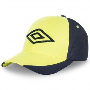 UMBRO Casquette Homme Microfibre CAPPLA03 Noir Jaune