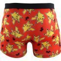 POKEMON Boxer Garçon Microfibre OCE Rouge Jaune