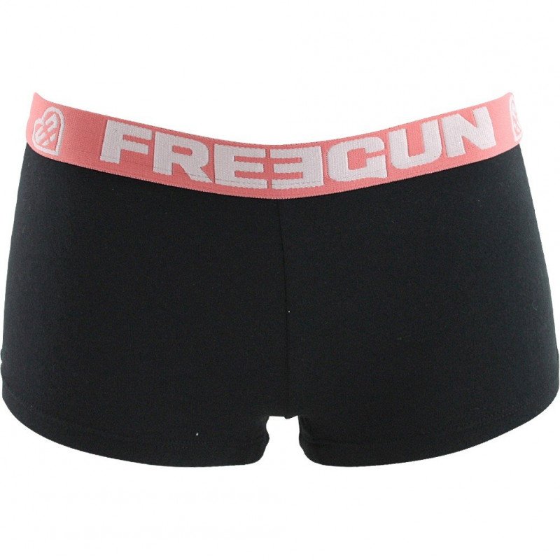 Boxer Fille SHOCASSA Noir et Corail
