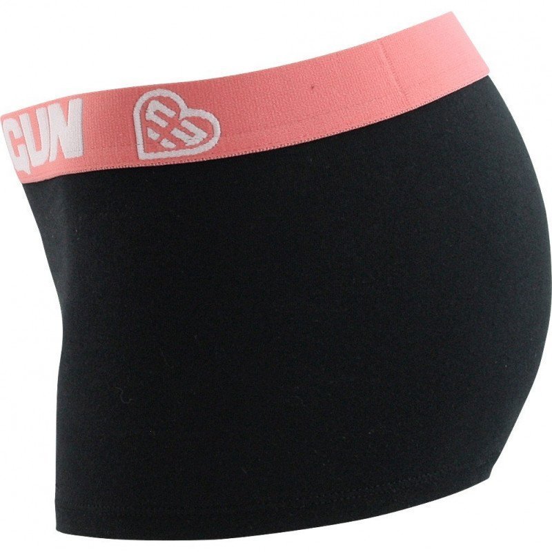 Boxer Fille SHOCASSA Noir et Corail