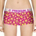 Boxer Fille EMO9 Rose et Jaune