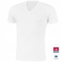 IMPETUS T-shirt Col V Homme Coton Viscose INNOVATION Blanc