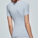 IMPETUS T-shirt Col V Femme Microfibre THERMO Gris chiné
