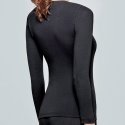 T-shirt manches longues Femme THERMO Noir et Uni
