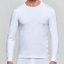 IMPETUS T-shirt manches longues Col Rond Homme Microfibre THERMO Blanc