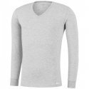 IMPETUS T-shirt manches longues Col V Homme Microfibre THERMO Gris chiné