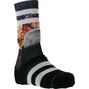 Chaussettes Mixte DEFENDER Noir et Orange