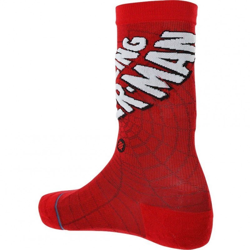 STANCE Chaussettes Mixte Microcoton AMAZING SPIDERMAN Rouge MARVEL