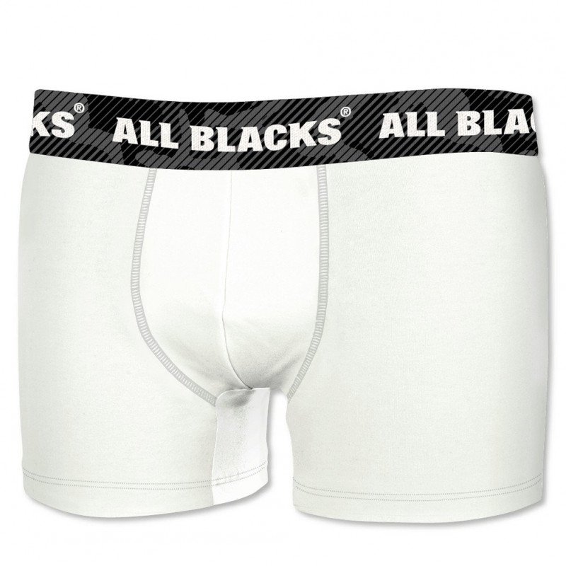 ALL BLACKS Boxer Homme Coton CAMASS1 Blanc