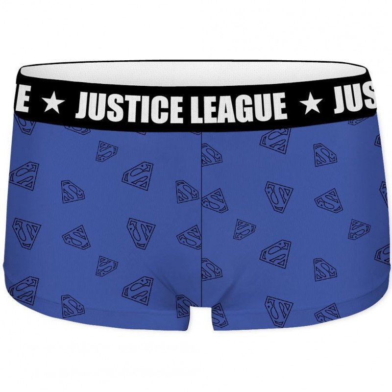 Boxer Fille SUP3 Bleu et Noir