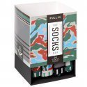 LOT DE 4 Chaussettes Chaussettes Mixte PACK31 Vert et Rouge