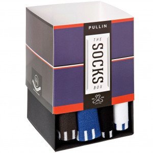 PULL IN 4 paires Chaussettes Coton PACK33 Noir Blanc Marine Ant