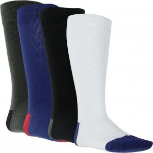 PULL IN 4 paires Chaussettes Coton PACK33 Noir Blanc Marine Ant