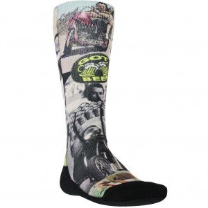 Chaussettes Mixte CHOPPER Gris et Noir