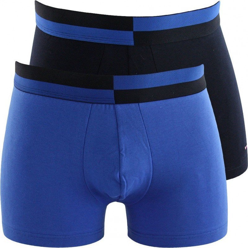 EDEN PARK Lot de 2 Boxers Homme Coton HALFCEINTX2 Fregate Marine