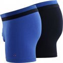 EDEN PARK Lot de 2 Boxers Homme Coton HALFCEINTX2 Fregate Marine