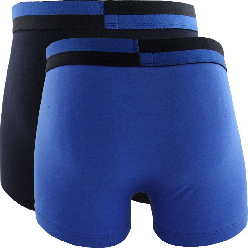 EDEN PARK Lot de 2 Boxers Homme Coton HALFCEINTX2 Fregate Marine