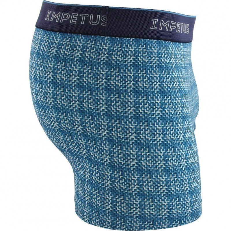 IMPETUS Boxer Homme Coton VINCI Turquoise