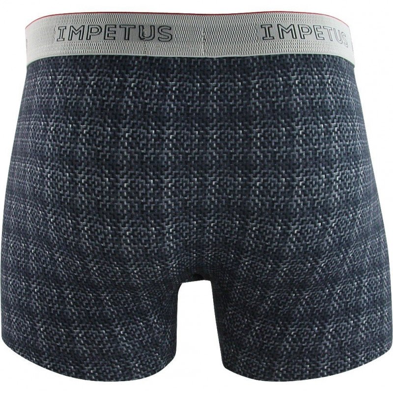 IMPETUS Boxer Homme Coton VINCI Bleu Foncé