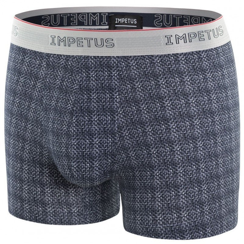 IMPETUS Boxer Homme Coton VINCI Bleu Foncé